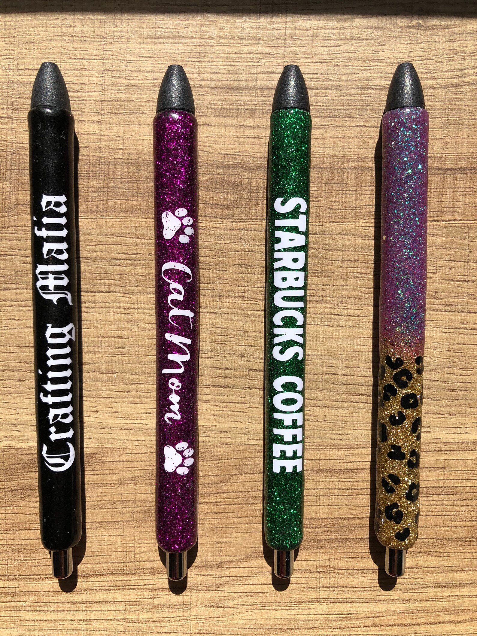 Personalized Glitter UV Pens Custom Pens Resin Pens Custom Etsy