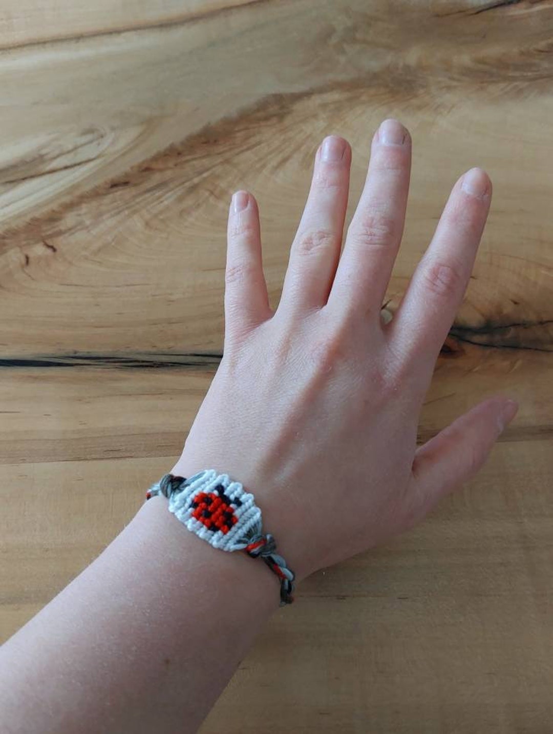 Ladybug Alpha Pattern Alpha Bracelet Ladybug Pattern - Etsy