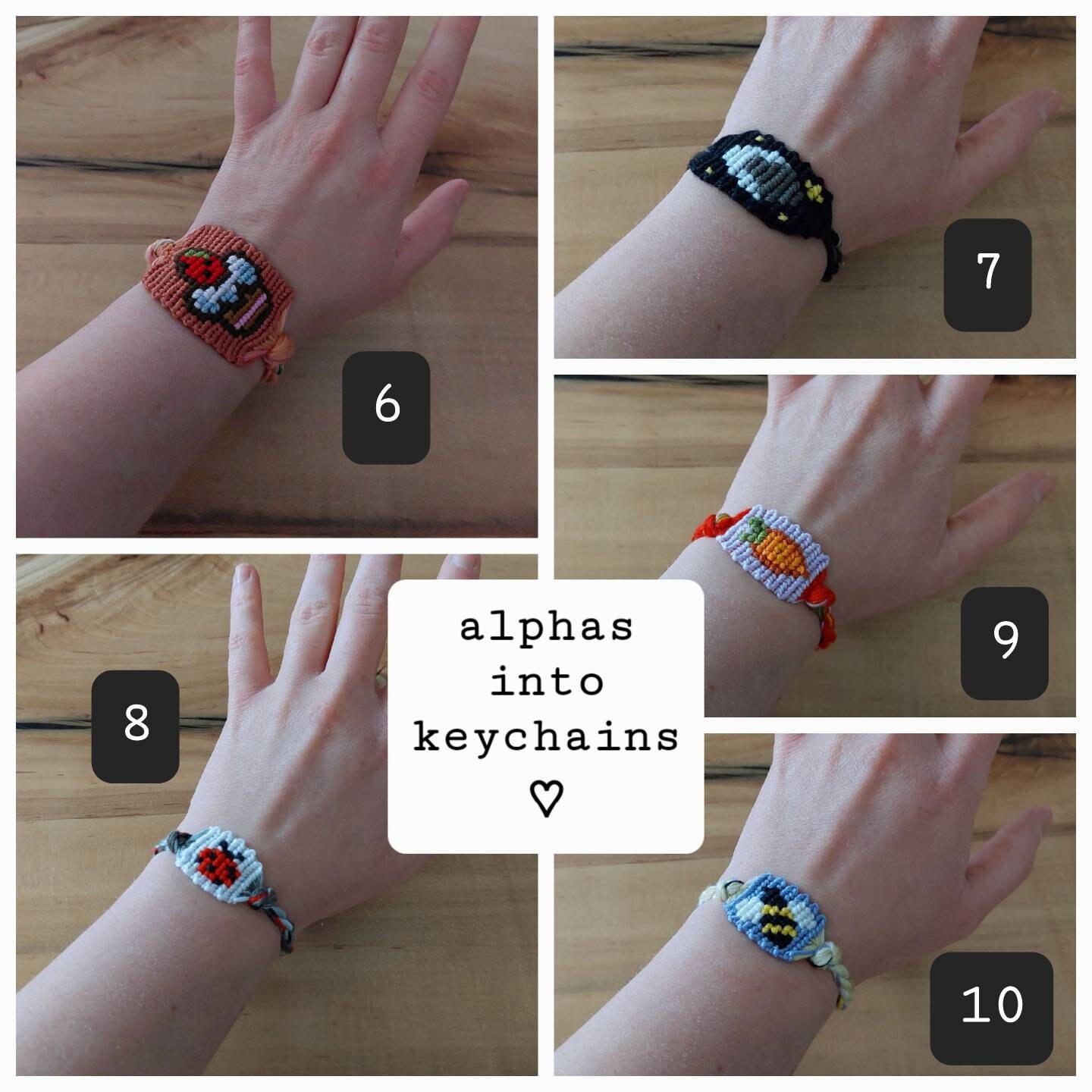 Custom Alpha Keychains - Etsy