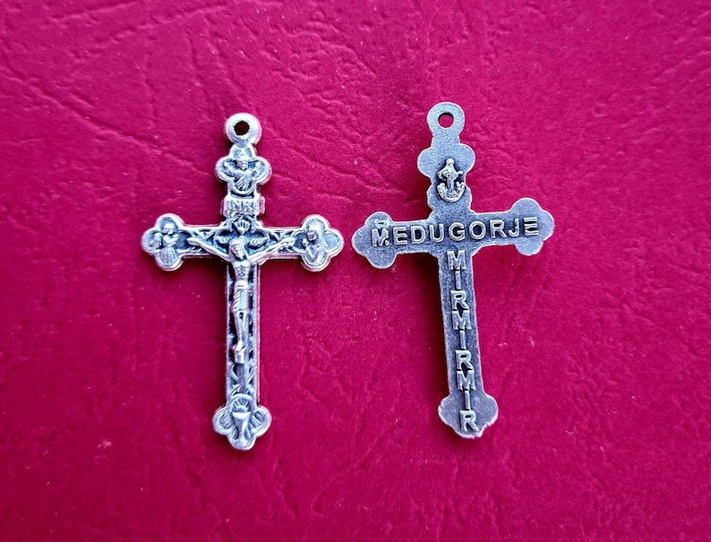 Crosses, Medjugorje Crucifix, Crosses for Rosary, 5,10,20,50 Pcs