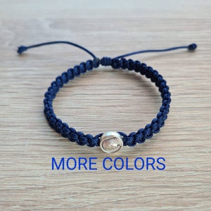 Armband der Göttlichen Barmherzigkeit, Jungfrau Maria Armband, handgemachtes Armband, Heiligenschmuck, geknotetes Armband, Exorzismusschutz, spiritueller Schmuck