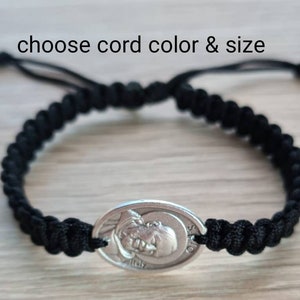 Padre Pio bracelet, Padre Pio Saint,  Catholic Blessing bracelet, Holy bracelet, Handmade bracelet, exorcism protection, spiritual jewelry