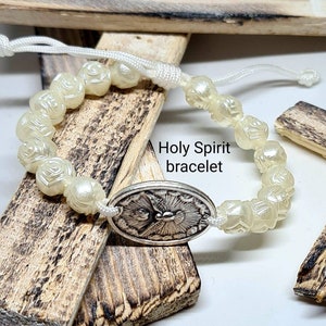 Heiliger Geist Armband, Armband aus Medjugorje, Schutzarmband, Konfirmationsgeschenk, Schutzarmband, Geschenk für Frauen