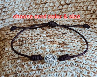ST MICHAEL BRACELET, handmade catholic custom bracelet, simple Christian bracelet, saint Michael bracelet