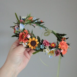 MeadowFlower クラウン 即納】meadowflower - FLORAL CROWN | ptipie