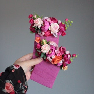 Pink pocket boutonniere,Boutonnieres,buttonhole groomsmen,Groom,Groomsmen,Summer Weddings,Buttonhole,Multicolor boutonniere,Floral Accessory