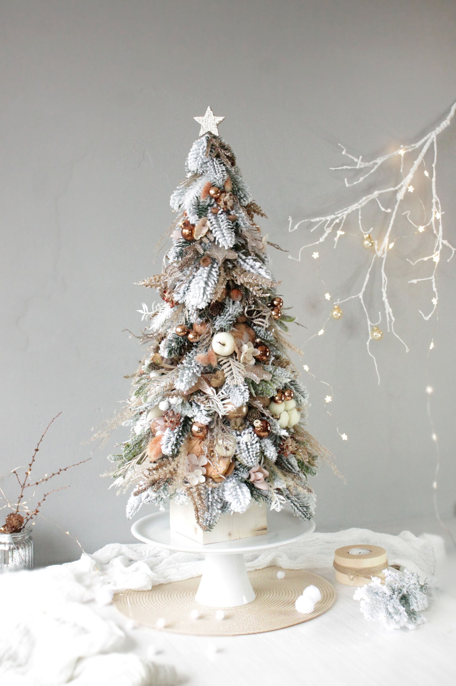 Beige Christmas Tree 