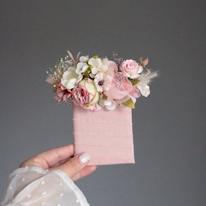 Weiß erröten rosa boutonniere,Dusty rose boutonniere,Bräutigam,Trauzeugen,Blumenaccessoires,Knopfloch,Herren boutonniere,Blush Pink Hochzeit