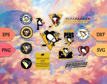Pittsburgh Penguins Svg Etsy