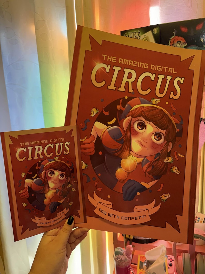 Pomni - the Amazing Digital Circus TADC - Glossy Print - Anime Gaming