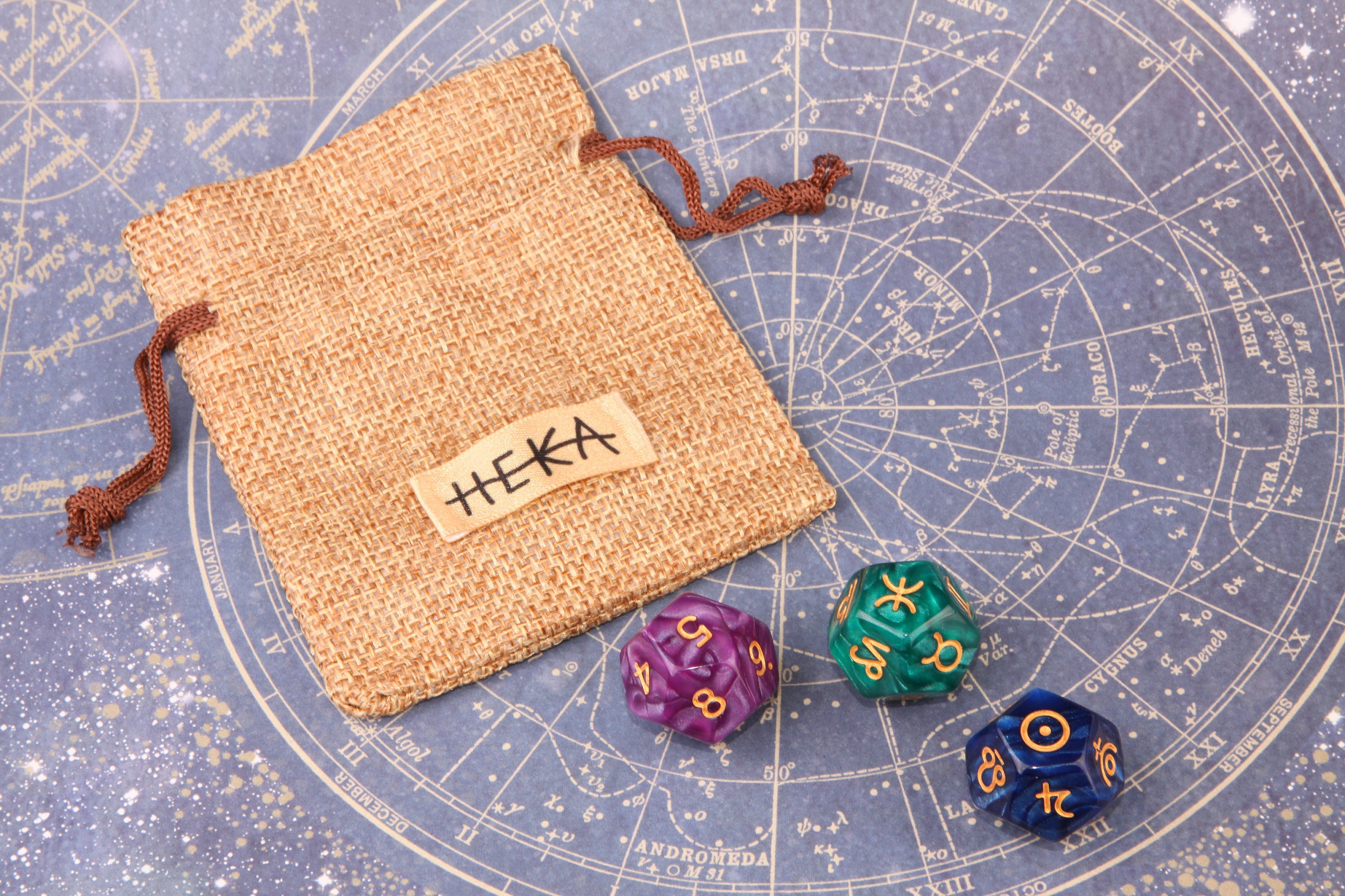 Astro Dice/ Divination Dice/Astrology dice/ Astrodice/ For | Etsy