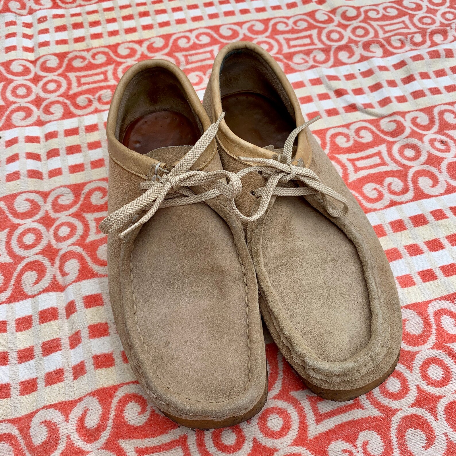 1970s/80s Vintage Leather Wallabees Gum Soled Boots Size | Etsy