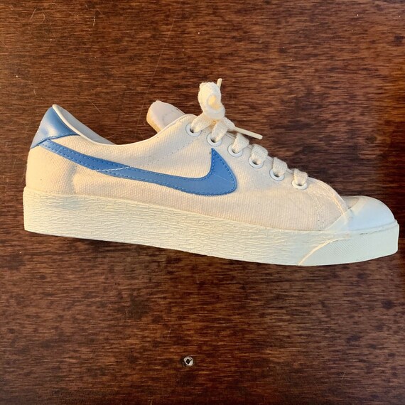 Vintage 1970s Nike Court Blazer Canvas Running Sho