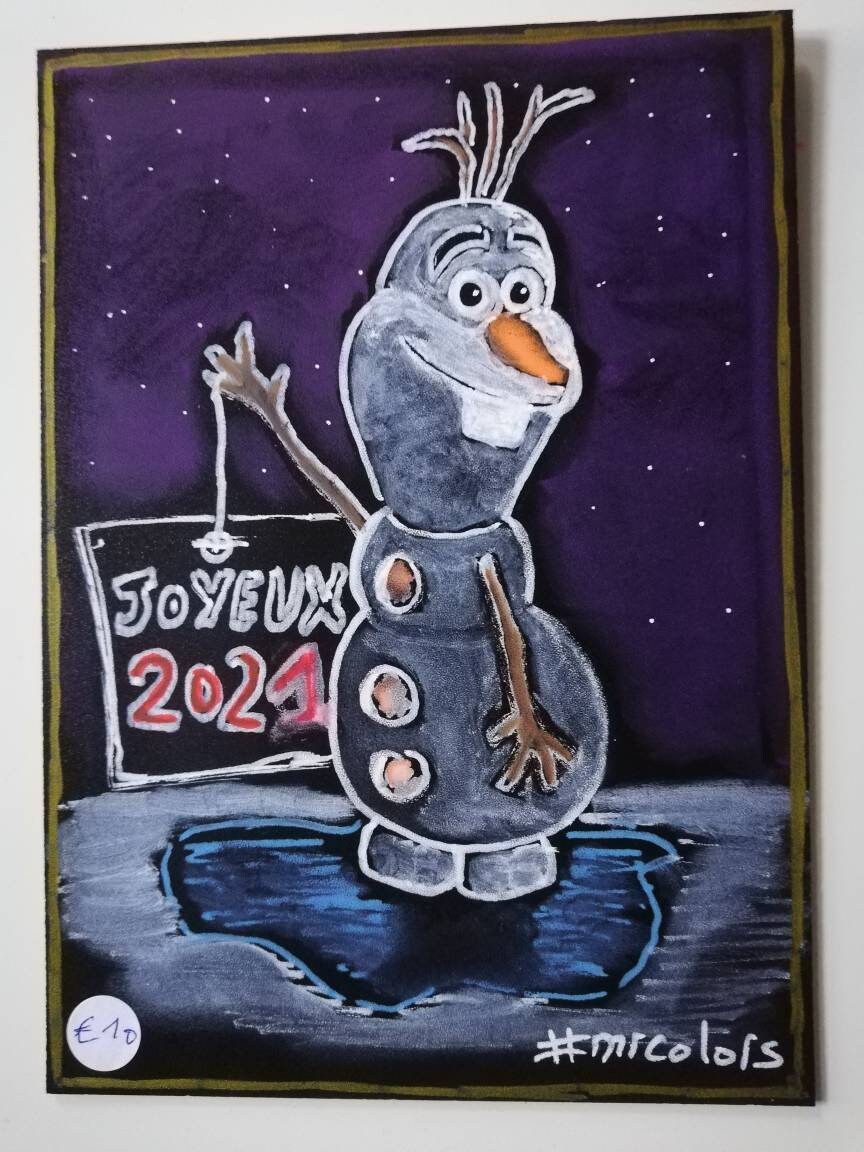 Ardoise Décorative Olaf