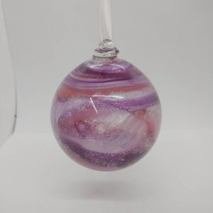 SMALL Ornament suncatcher Glass Memorials Hand blown glass Memorials for PET REMAINS only Memories Cremation Memorials Ashes