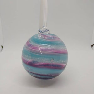 SMALL Ornament suncatcher Glass Memorials Hand blown glass Memorials for PET REMAINS only Memories Cremation Memorials Ashes