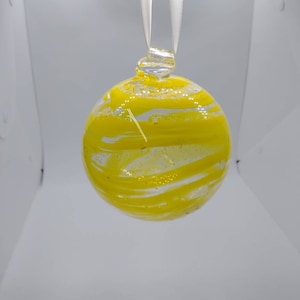 SMALL Ornament suncatcher Glass Memorials Hand blown glass Memorials for PET REMAINS only Memories Cremation Memorials Ashes
