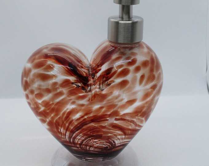 Red Heart Soap Pump Valentines Gift Heart Shaped Soap Dispenser Hand