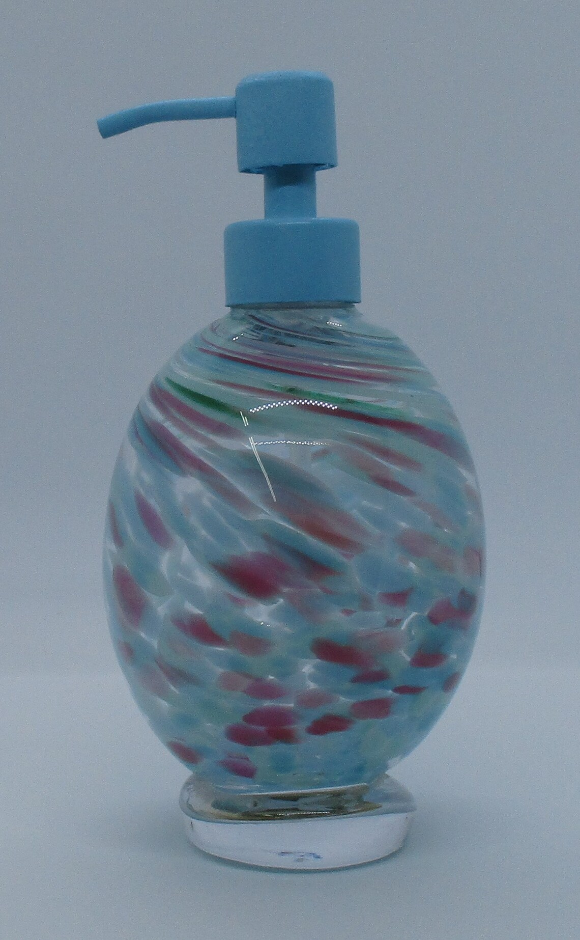 Easter Egg Hand Blown Glass soap dispenser Lotion Dispenser Etsy