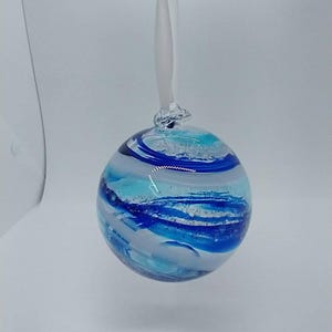 SMALL Ornament suncatcher Glass Memorials Hand blown glass Memorials for PET REMAINS only Memories Cremation Memorials Ashes