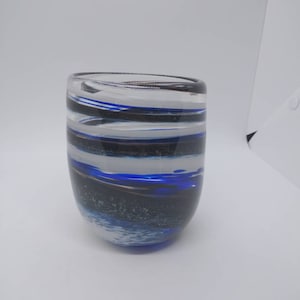 Handgeblazen glas Glazen gedenktekens voor HUISDIER BLIJFT ALLEEN Handgeblazen glas Herinneringen Crematie gedenktekens As