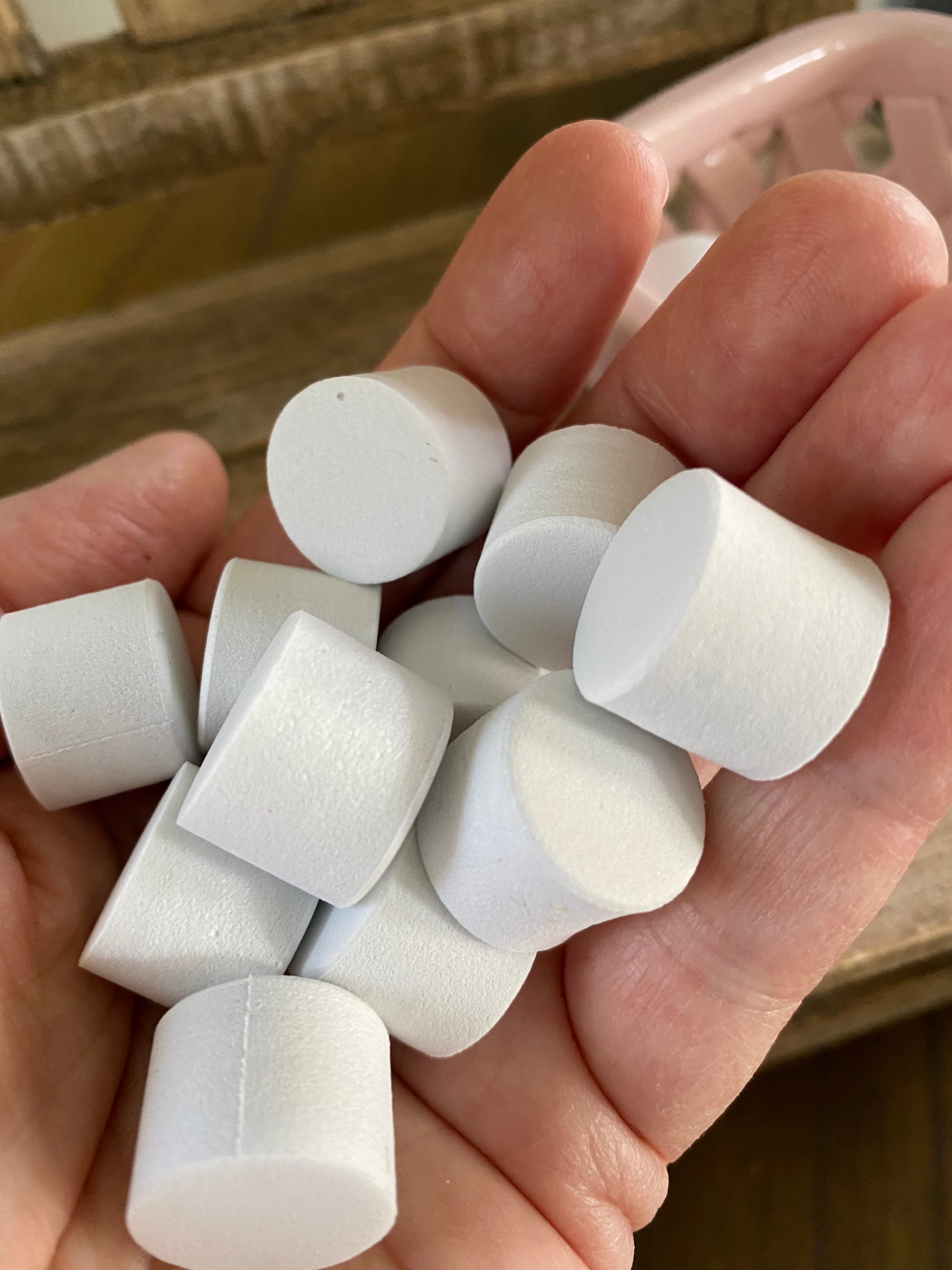 Fake Marshmallows / Set of 15 / Decorative Mini Marshmallow / Etsy