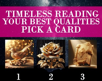 Same day timeless reading your best qualities, tarot reading, pick a card, quick reading, short reading, quick answer tarot reading, reading