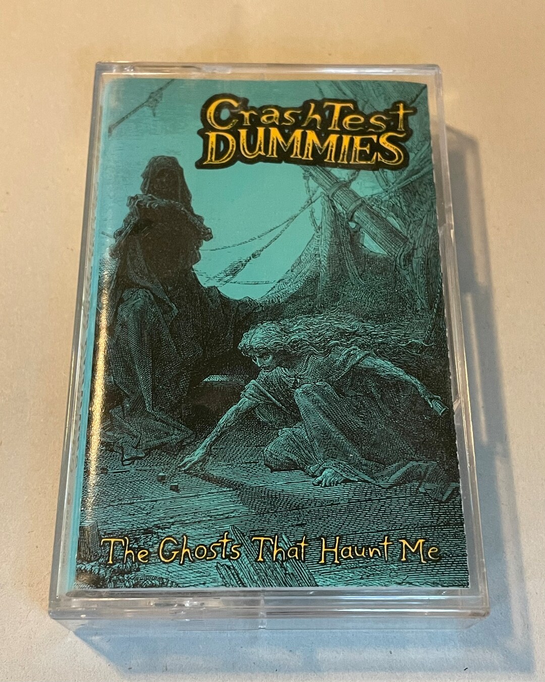 Vintage Crash Test Dummies the Ghosts That Haunt Me Cassette Tape 1991