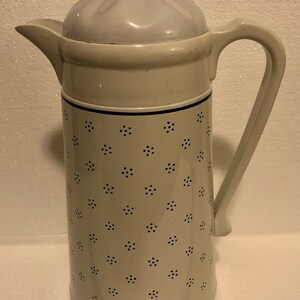 Vintage Large AK Das Thermos Pitcher Carafe