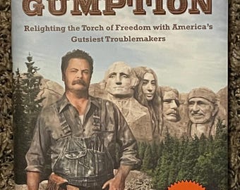 Gumption by Nick Offerman Book Hardcover DJ 2015