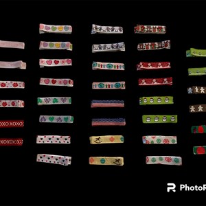 New Handmade Fully Lined Holiday Hair Clips Adult Cosplay Christmas Valentines Day Easter Earth Baby Shower Toddler Child Kid