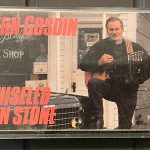 Vintage Vern Gosdin Chiseled In Stone Cassette Tape 1987