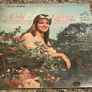 Vintage Connie Smith Cute N Country Vinyl Record Album 1965