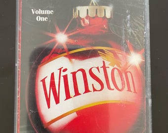 winston cigarettes christmas cassette Winston Holiday Music Collection Cassette Tapes Volume 1 & 2 1992  Collection Vintage Christmas