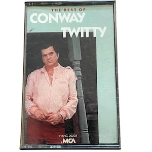 Vintage The Best of Conway Twitty Cassette Tape 1985