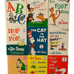 Vintage Dr. Seuss Anfängerbuch Guter Zustand - Sie haben die Wahl! X7