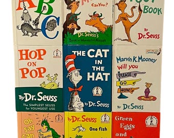 Vintage Dr Seuss Beginner Book Good Condition - You Choose! X7