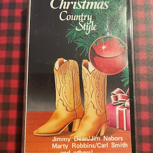 Vintage Christmas Country Style Cassette Tape 1978