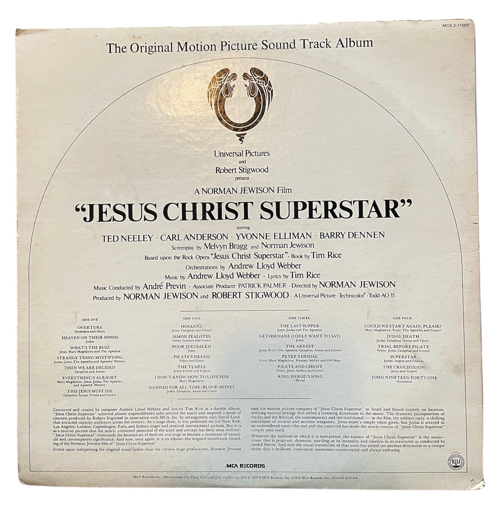 Vintage Jesus Christ Superstar Vinyl Record Album 1973 RARE