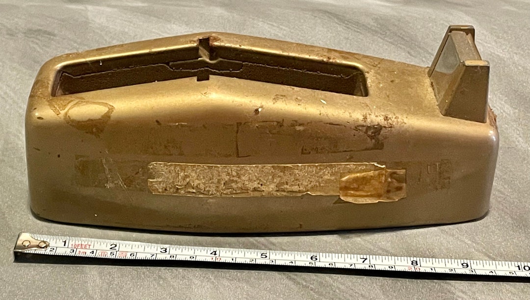 Vintage Gold Scotch Tape Dispenser Heavy Duty Etsy