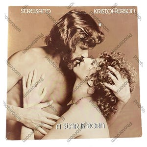 Vintage A Star Is Born Barbra Streisand Kristofferson Vinyl Record Album 1976