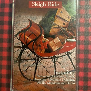 Vintage Sleigh Ride Christmas Cassette Tape 1997
