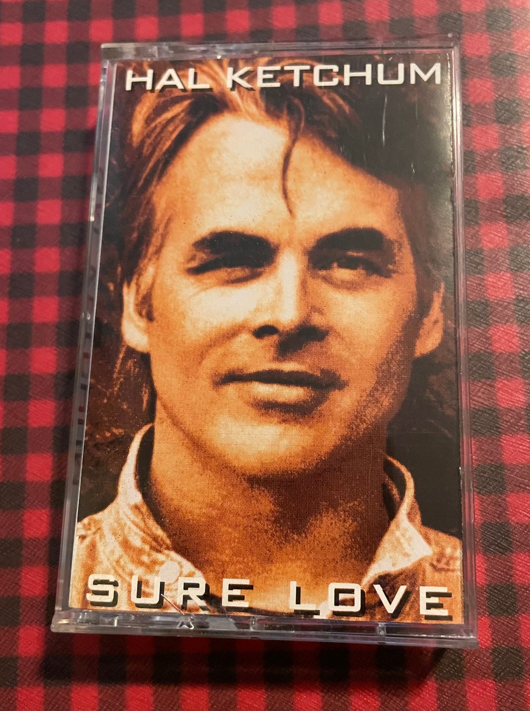 Vintage Hal Ketchum Sure Love Cassette Tape 1992 Etsy