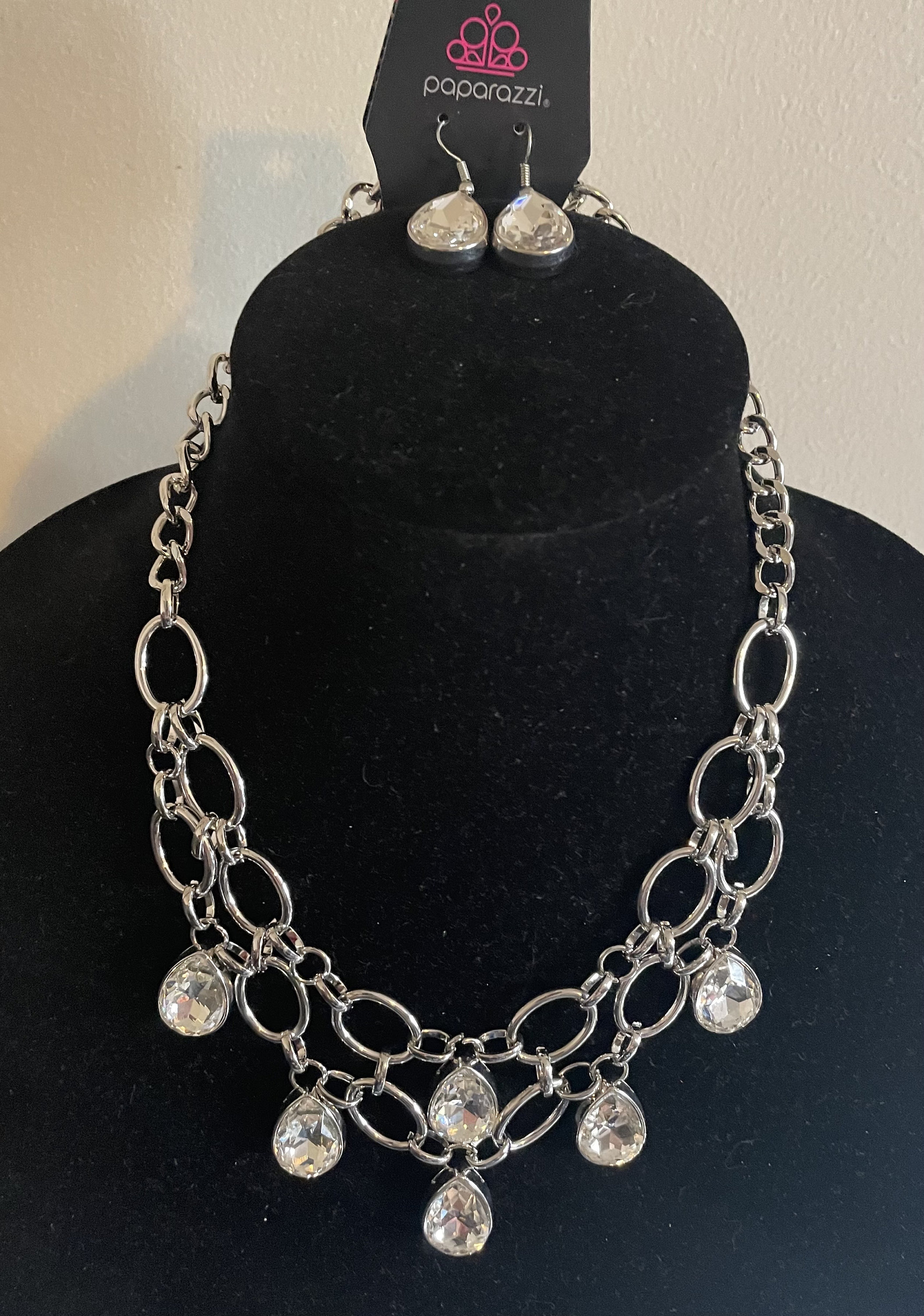 Lot De 3 Parures De Bijoux Paparazzi - Colliers & Boucles D'Oreilles à Perles Multicolores - Neuf Avec Étiquettes