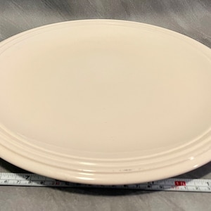 Vintage Pfaltzgraff 13” Terrace White Chop Plate Round Platter