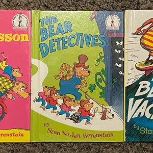 Książka dla początkujących „The Berenstain Bear” autorstwa Stana i Jan Berenstain w doskonałym stanie – wybierz sam! C3