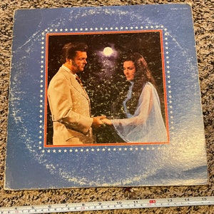 Vintage Lead Me On Loretta Lynn & Conway Twitty Vinyl Record Album 1971
