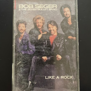 Vintage Bob Seger & The Silver Bullet Band Like a Rock Cassette Tape 1966