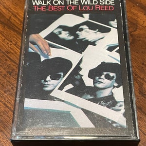 Vintage The Best of Lou Reed Walk on the Wild Side Cassette Tape 1988