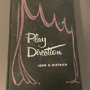 Vintage Play Direction Book by John E Dietrich 1953